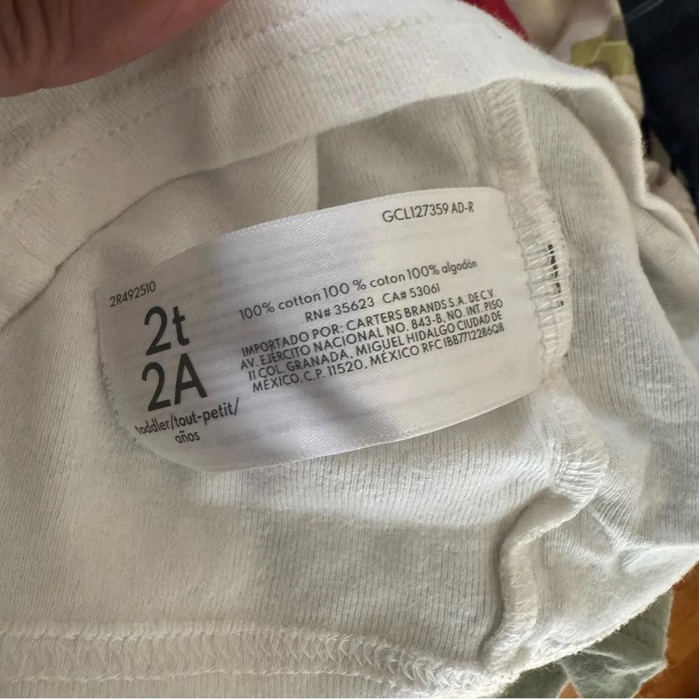 Carters Pajama Sets Toddler Boy 5 pair